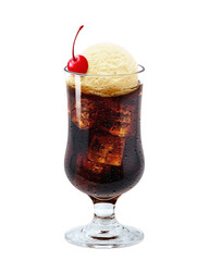 コーヒーフロートのイラスト リアル