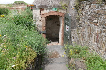 Tür zum Festungsgarten Ehrenbreitstein in Koblenz