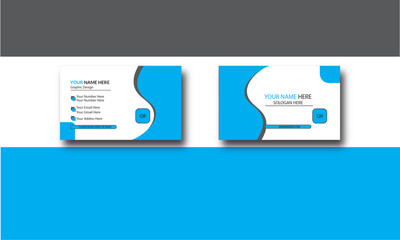 professional business card design template download.