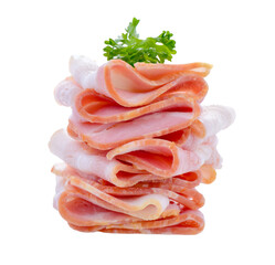 bacon isolated on transparent png