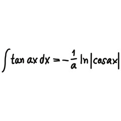 Hand drawn physic formulas Science knowledge education. Chem formula and physics , math formula and physics vector, white background, hand drawn line math formula and physics formula