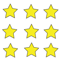 set of stars