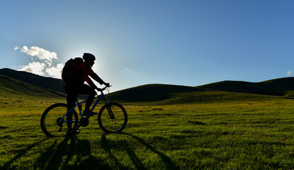 Nature Adventure of Young Cycling Enthusiast	
