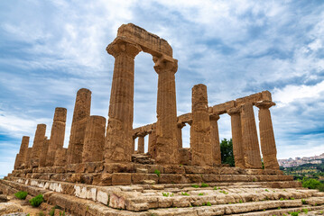 Fototapeta premium Valley of the Temples, Agrigento, Sicily, Italy