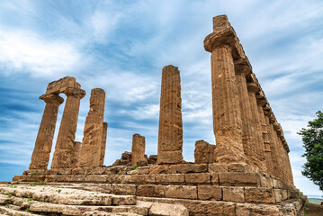Fototapeta na wymiar Valley of the Temples, Agrigento, Sicily, Italy