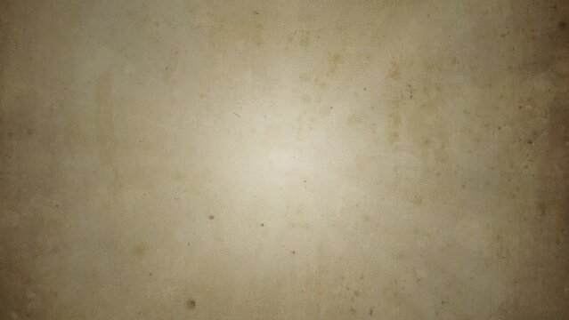 vintage retro sepia toned background with moving particles and rotating rays 4k brown backdrop