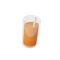 3D Juice Illustration