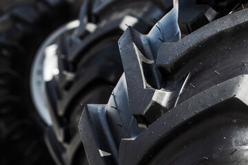 Brand new unused tractor tire with with lug tread