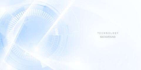 white abstract technology background modern design vector illustration