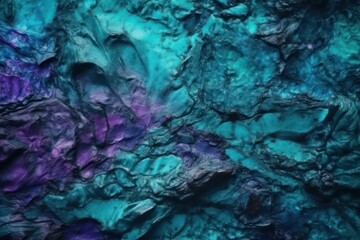 Purple blue teal abstract background. Gradient. Toned rough wallpaper background. Generative AI.