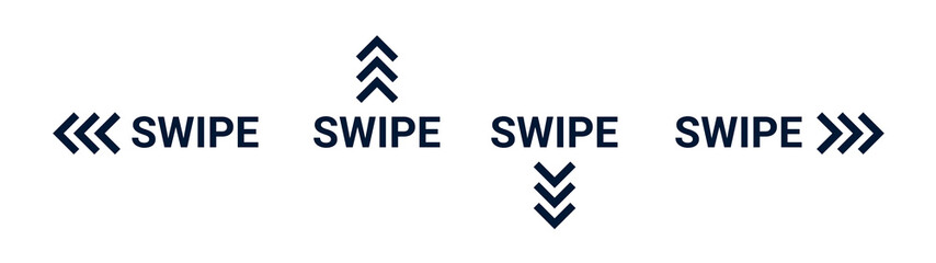 Swipe up arrow vector icon. Social media story drag button sign action graphic design app ui shape swipe up.