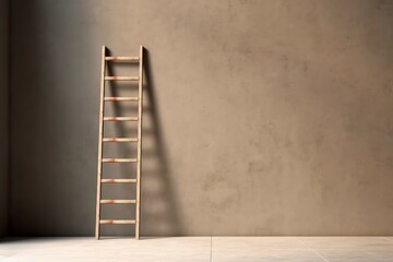 Ladder mockup background. Generate Ai