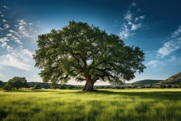 Obraz premium field and sky