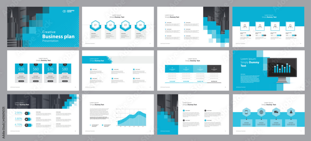 Poster business presentation template design backgrounds and page layout design for brochure, book, magazin