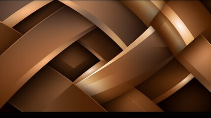 Abstract Luxury Brown Background. Generative AI.