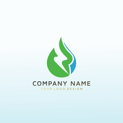 Obraz premium The next generation green rehab logo design