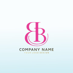 Sophisticated beauty brand logo letter B to appeal to women