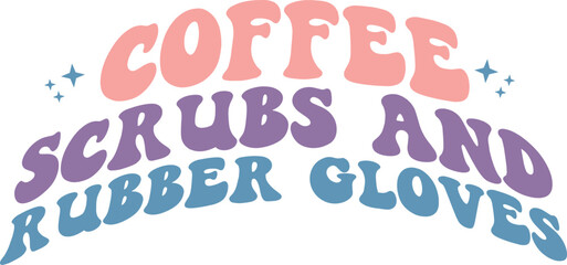 Nurse Retro Sublimation Design Bundle