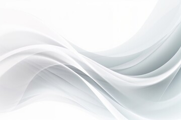 Fototapeta premium Line Wave Background - Generative AI