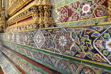 Wat Phra Kaew and The Grand Palace in Bangkok, Thailand