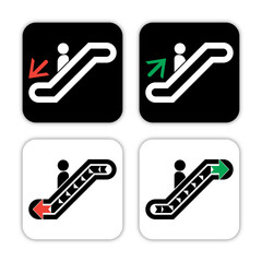 up and down sign vector