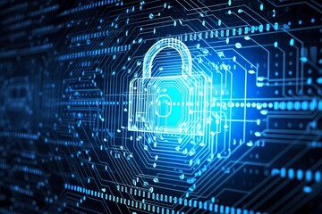 Obraz premium Cybersecurity