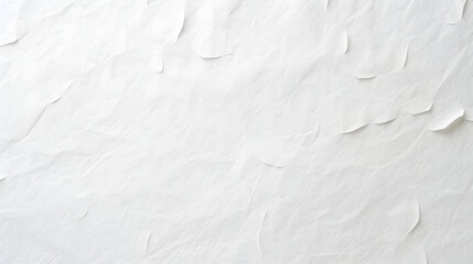 Obraz na płótnie Canvas white paper texture background, rough and textured in white paper. Generative AI.