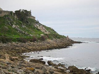 Fototapeta na wymiar cliffs
