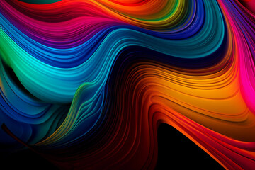 Obraz premium Abstract wallpaper of different colors
