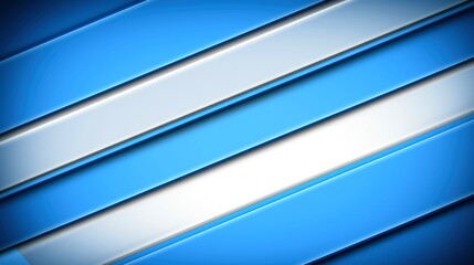 Obraz premium Abstract tech lines background. futuristic abstract shapes technology, Application cover and web site design, Generative AI illustration