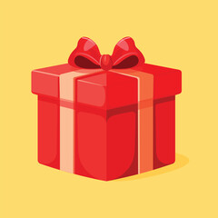 Gift box Vector illustration