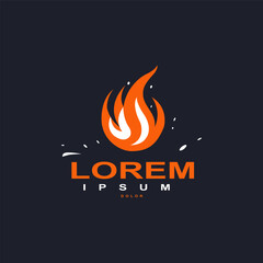 fire logo design