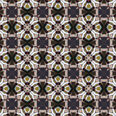 Vibrant and Symmetrical Digital Abstract Kaleidoscope Art with Intricate Geometric Patterns, Fractal Elements, and Psychedelic Colors, Perfect for Contemporary Design Projects, Modern Wallpaper	