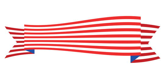 Obraz premium fourth of july, 4th of july, independence of the united states of america, idependence day, patriot flag, patriot ribbon,