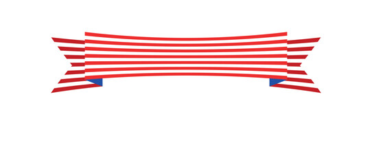 Obraz premium fourth of july, 4th of july, independence of the united states of america, idependence day, patriot flag, patriot ribbon,