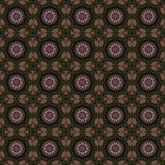 Vibrant and Symmetrical Digital Abstract Kaleidoscope Art with Intricate Geometric Patterns, Fractal Elements, and Psychedelic Colors, Perfect for Contemporary Design Projects, Modern Wallpaper	