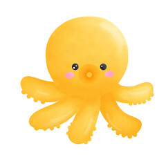 Yellow octopus 