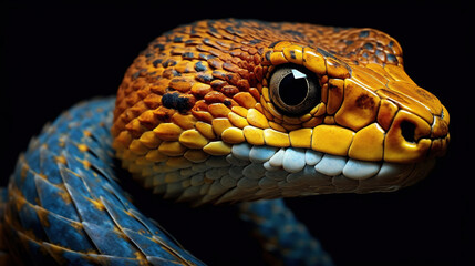 Fototapeta premium Exotic animal of snake