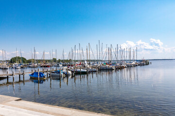 Fototapeta premium Hafen Rerik Salzhaff.