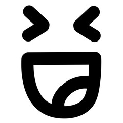 Line Smile Shy Emotional Collection Doodle Illustration Icon Combination Shape Art