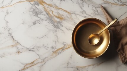 marble background with gold elements