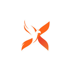 X Eagle Logo suitable for all brand