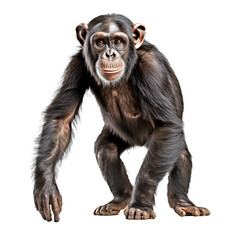 chimpanzee isolated