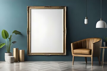 blank frame mockup