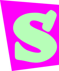 Vintage letter S