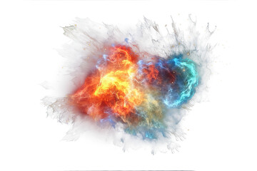 supernova spark isolated