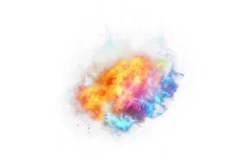Obraz premium supernova spark isolated
