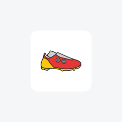   Skate Shoes Board  MastersMinimalist Flat Icon 

