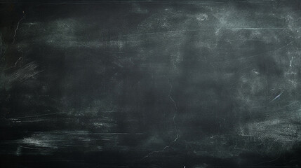 Obraz premium Explore the Beauty of Contrast: Chalk Stained Blackboard on Blackboard Background! Generative AI,