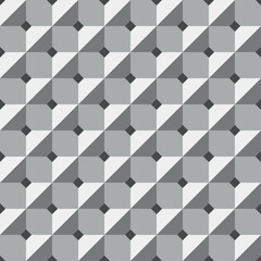 seamless pattern of cubes 3d vector wallpaper